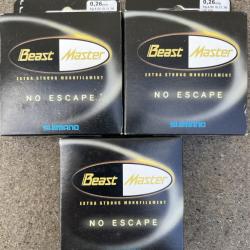 3 BOBINES FIL DE PECHE SHIMANO 0,26 mm  4,65 kg