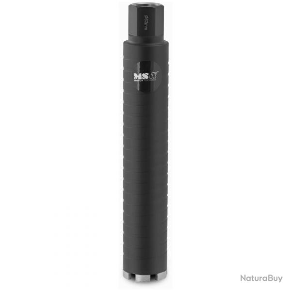 Couronne diamant pour carotteuse diamtre 62 mm 380 mm 95 hrb acier diamant noir 14_0008768