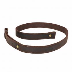 Sangle en cuir véritable - marron - Tourbon - LIVRAISON GRATUITE