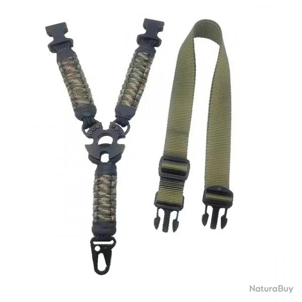 Sangle tactique 1 point  dgagement rapide - fort - LIVRAISON GRATUITE