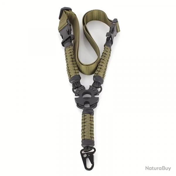 Sangle tactique 1 point  dgagement rapide - vert