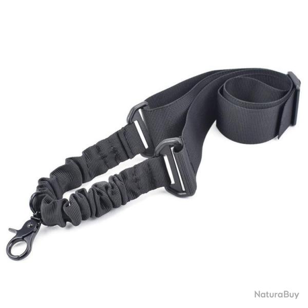 Sangle 1 point pour fusil d'assaut - noir - LIVRAISON GRATUITE