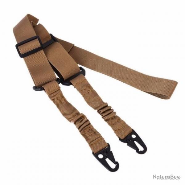 Sangle tactique 2 points - kaki - LIVRAISON GRATUITE