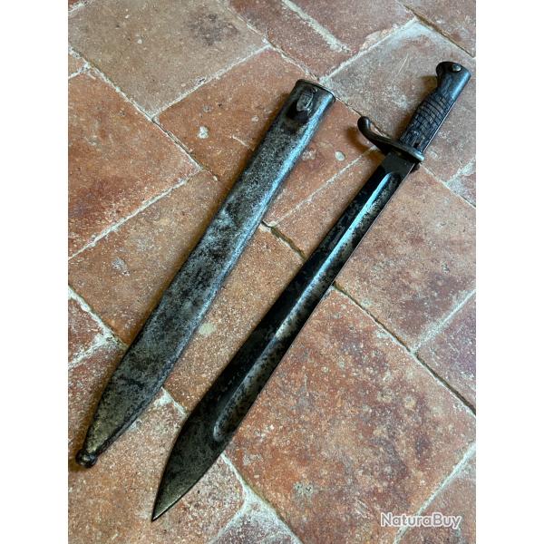 Baonnette allemande 98/05 2eme type - Mauser WW1