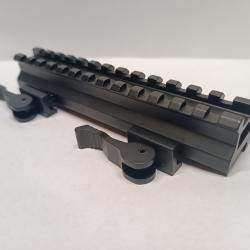 Rail QD rehausse picatinny ( + 45°)