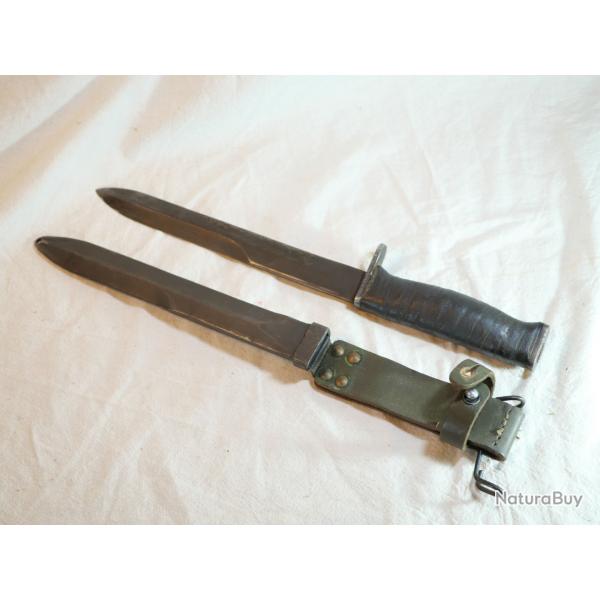 Couteau de combat Lgion Etrangre Para baonnette MAS 49-56 transforme en dague OUB25FAM001