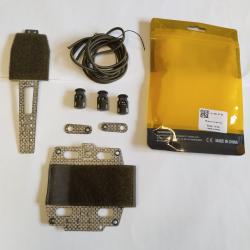 Support batterie + marqueur pour casque