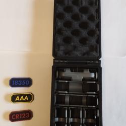 Boite rangement batteries Fixation Molle