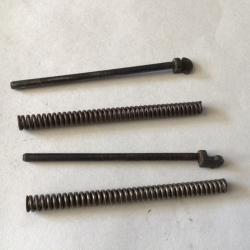 VENDU PAR LE-CUIRASSIER N°2 PAIRE DE TIGES GUIDE + RESSORTS SUPERPOSÉ BERETTA S56E  CAL12