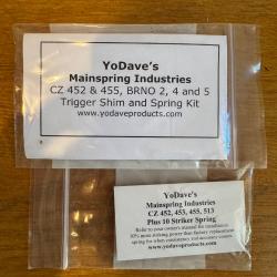Ressort de détente Yodave CZ 452, 455, BRNO 2,4, and 5 kit