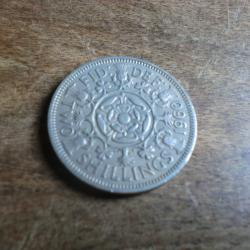monnaie two shilings 1960