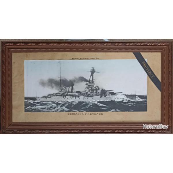 Grand cadre photo et bande bachi Cuirassier PROVENCE 39/45 WW2