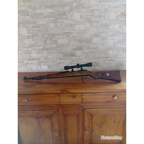 Carabine 22 LR jw25A style mauser k98 Avec lunette 4x32