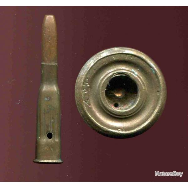 8 mm Lebel Inerte Mle 1892 - tui 86 D (am) - Puteaux 1917 - marquage : APX 2 17 R
