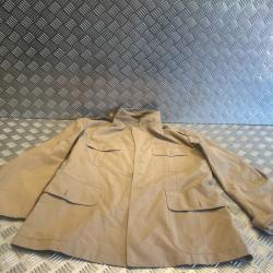 blazer veste chemise militaire beige officier combat uniforme ugeco nantes armée française rétro