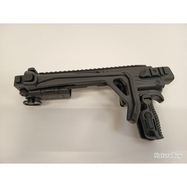 CROSSE FAB DEFENSE KPOS G2 POUR GLOCK 17/19 - NOIR
