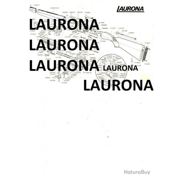 clat fusil LAURONA (envoi par mail) - VENDU PAR JEPERCUTE (m2507)