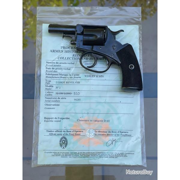 magnifique webley 320