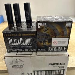 CARTOUCHES FEDERAL  BLACK CLOUD ACIER 12/89 N°2