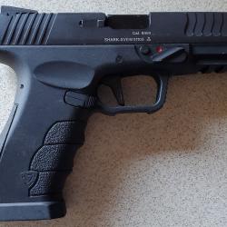 Pistolet Automatique gaz 6mm APS Shark Full Auto compatible chargeur G17 TBE airsoft