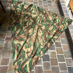 Demi toile de tente / poncho Armée Française camouflage guerre Algerie  (19)