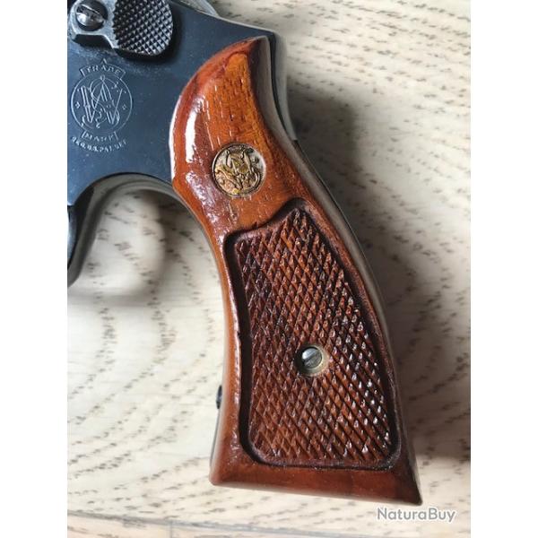 Pour S&W K square butt, plaquettes.