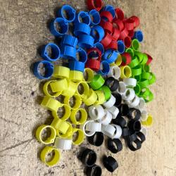 Lot de 100 bagues de repérage diamètre16