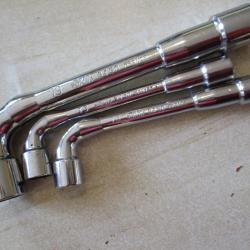 3 clés à pipe sam 13,13,19