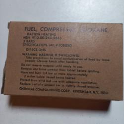 Tablette trioxane 6 US