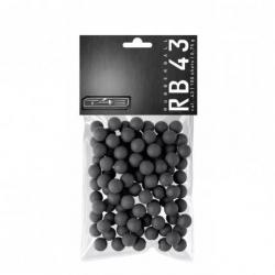 Balles caoutchouc UMAREX RB43 Cal.43 x100