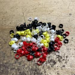 Lot de 100 bagues de repérage diamètre 8