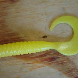DELALANDE LOT DE 20 TWIST 8CM - JAUNE