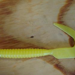 DELALANDE LOT DE 20 TWIST 10CM - JAUNE
