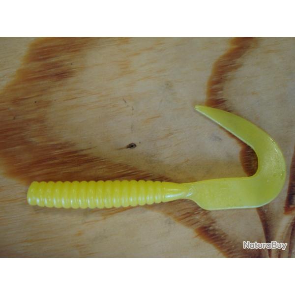 DELALANDE LOT DE 20 TWIST 10CM - JAUNE