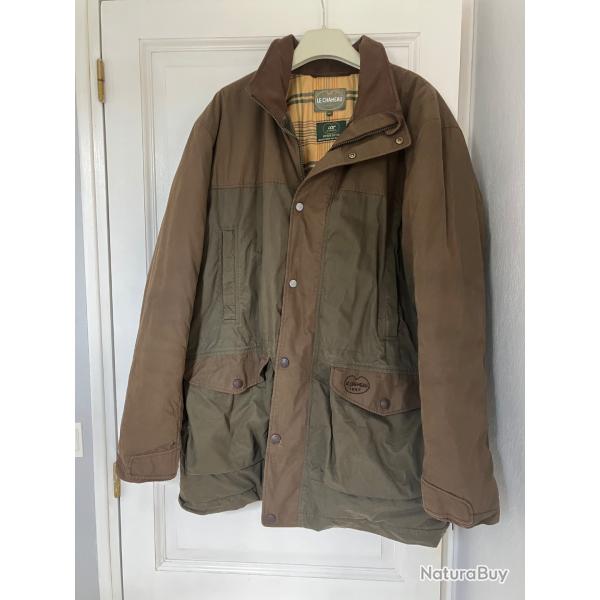 Veste chasse le chameau deux XL, traite tflon. LC X.