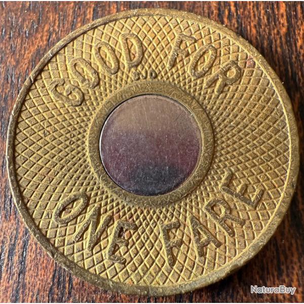 Jeton Transport New York vintage