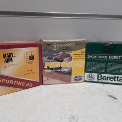 Lot de 75 cartouches calibre 20