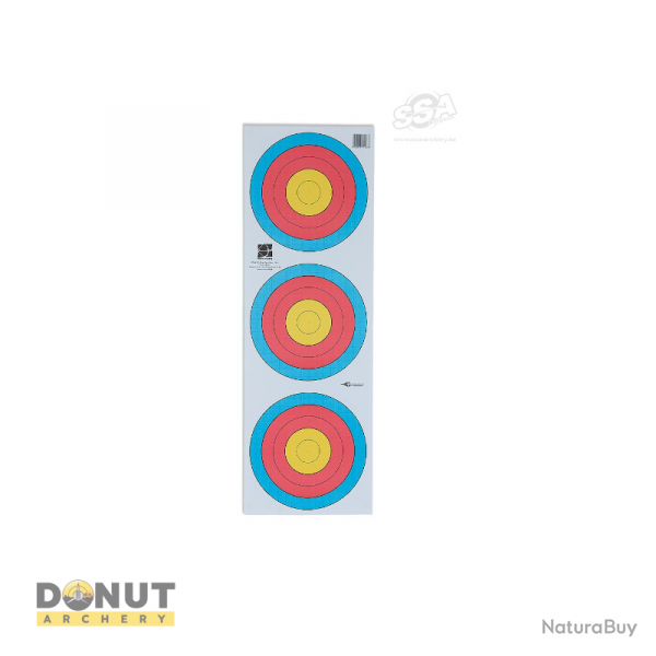 Blason Fita Tri Spot 40Cm Classique Avalon - Par 100