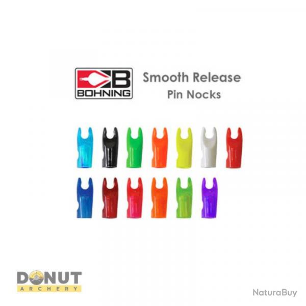 Encoche Pin Bohning Smooth - Bleu Satin / Par 100