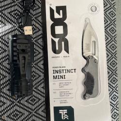 SOG instinct mini plu lampe 3 LED