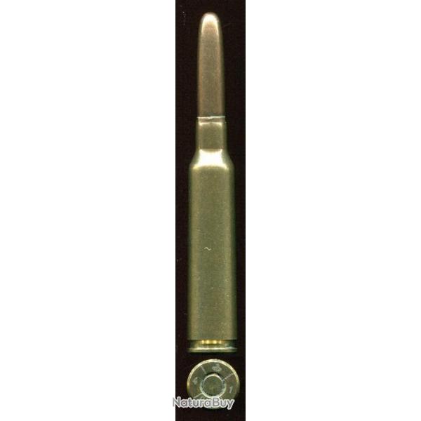 6.5 x 55 Ma&user Sudois - marquage : couronne/19/41/DWM/ - balle cuivre pointe  arrondie