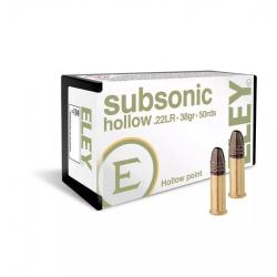 Munitions ELEY 22lr Subsonique x50