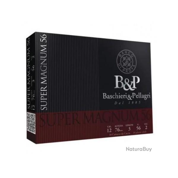 Munitions B&P Super Magnum 56 - Cal. 12 x2 boites