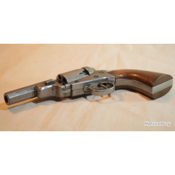 WESTERN - rare Revolver DENIX Wells Fargo conu par Samuel Colt USA 1849 - ref EBR24FAR001