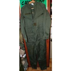 COMBINAISON DE PILOTE DE CHAR BLINDES DE L'ARMEE  FRANCAISE , GRANDE TAILLE 108 M  LONGUEUR TOTALE 1
