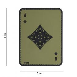 Patch 3D PVC As de carreau vert