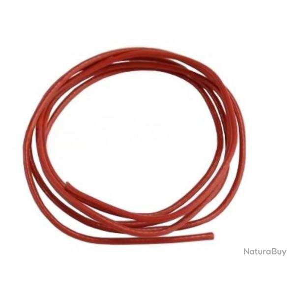 Cablage AEG 600V 1m Rouge (AIP Airsoft)