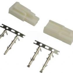 Set Tamiya Male & Femelle Blanc (AIP AIrsoft)