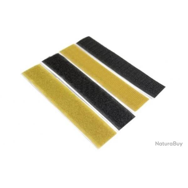 Set Velcro Noir et Coyote (AIP Airsoft)