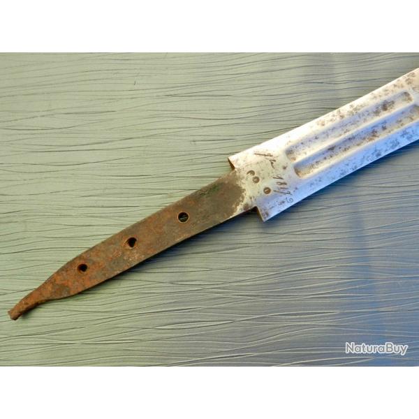 Lame de glaive d'artillerie mle 1816 fabrique en 1817